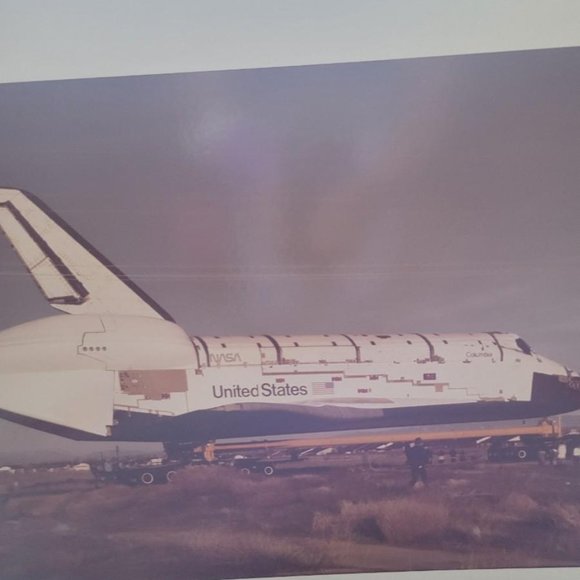 Original Columbia Space Shuttle Photograph-1981, Vintage, Astronomy, Science - Picture 3 of 3
